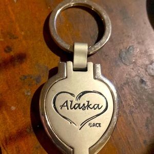 Alaska keychain/ pocket. Photo locket style keychain 💝
